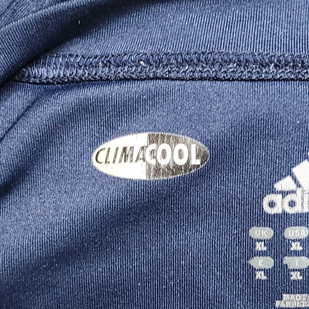 Adidas Pitt Panthers ClimaCool TShirt Mens XXL 2XL Blue Football NCAA Activewear